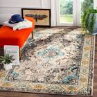Monaco Border Medallion 4 X 5 7 Area Rug